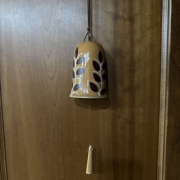 Paul Marshall 1982 Wind chime Bell Brown - Picture 4 of 8
